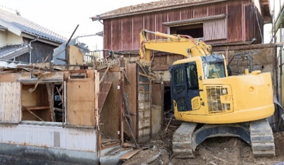 家屋戸建て解体工事